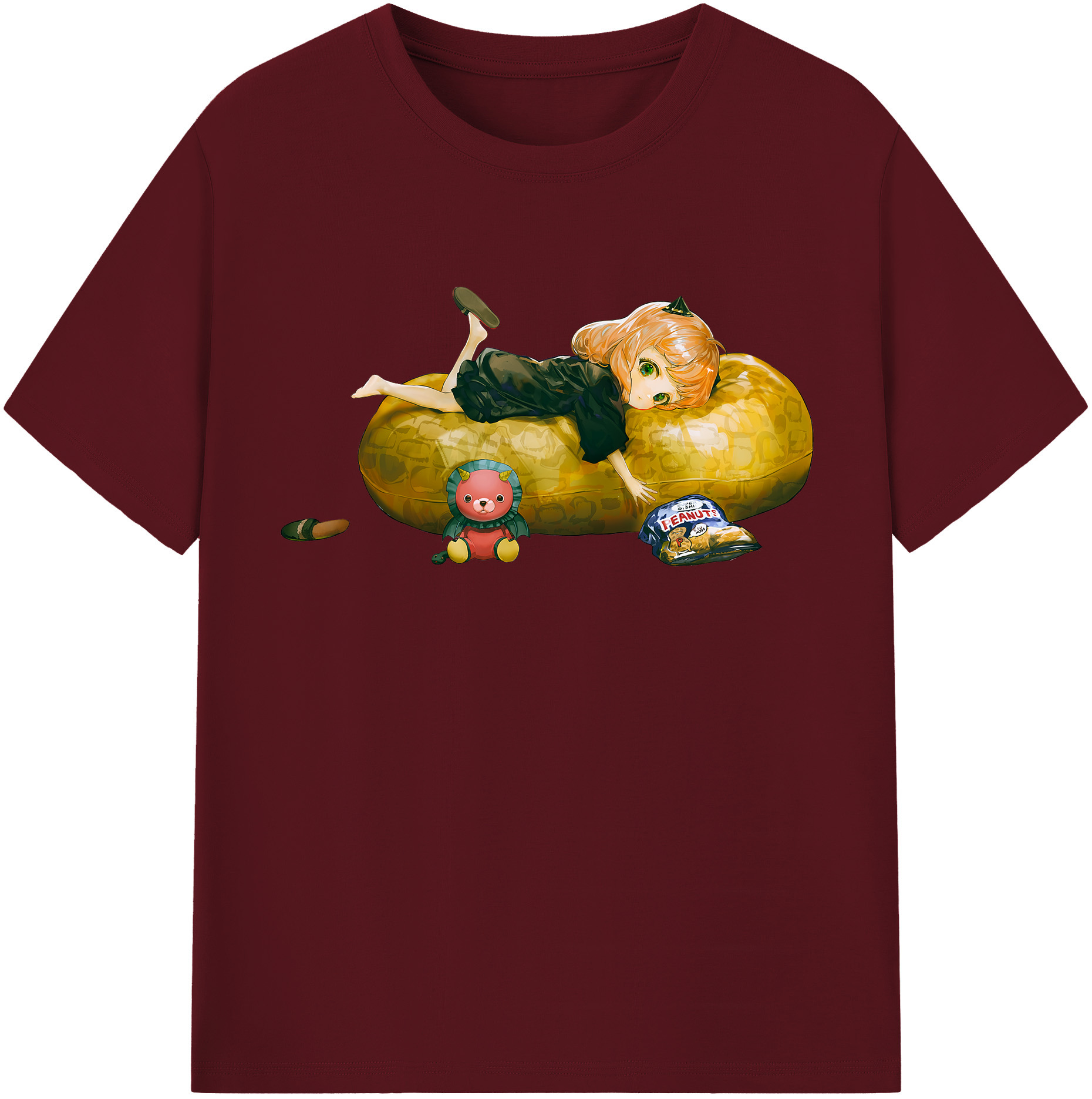 （画像用） SPY×FAMILY间谍家家酒 綿100％半袖Tシャツ（フロントプリント）